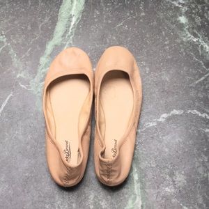 LUCKY BRAND cream flats